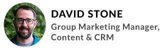 David Stone Content Marketing Manager Author