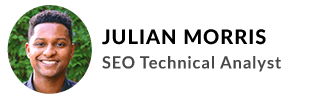 Julian Morris SEO Technical Analyst Author