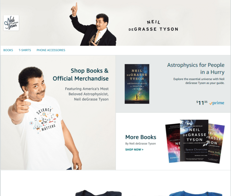 New Amazon Stores Page User Interface ROI Revolution