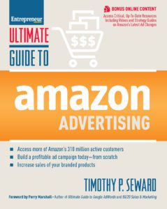 image of the book Ultimate Guide to Amazon Advertising