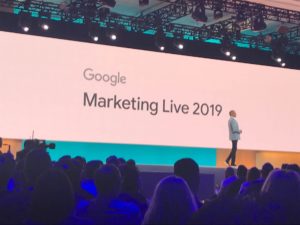 Google Marketing Live Stage