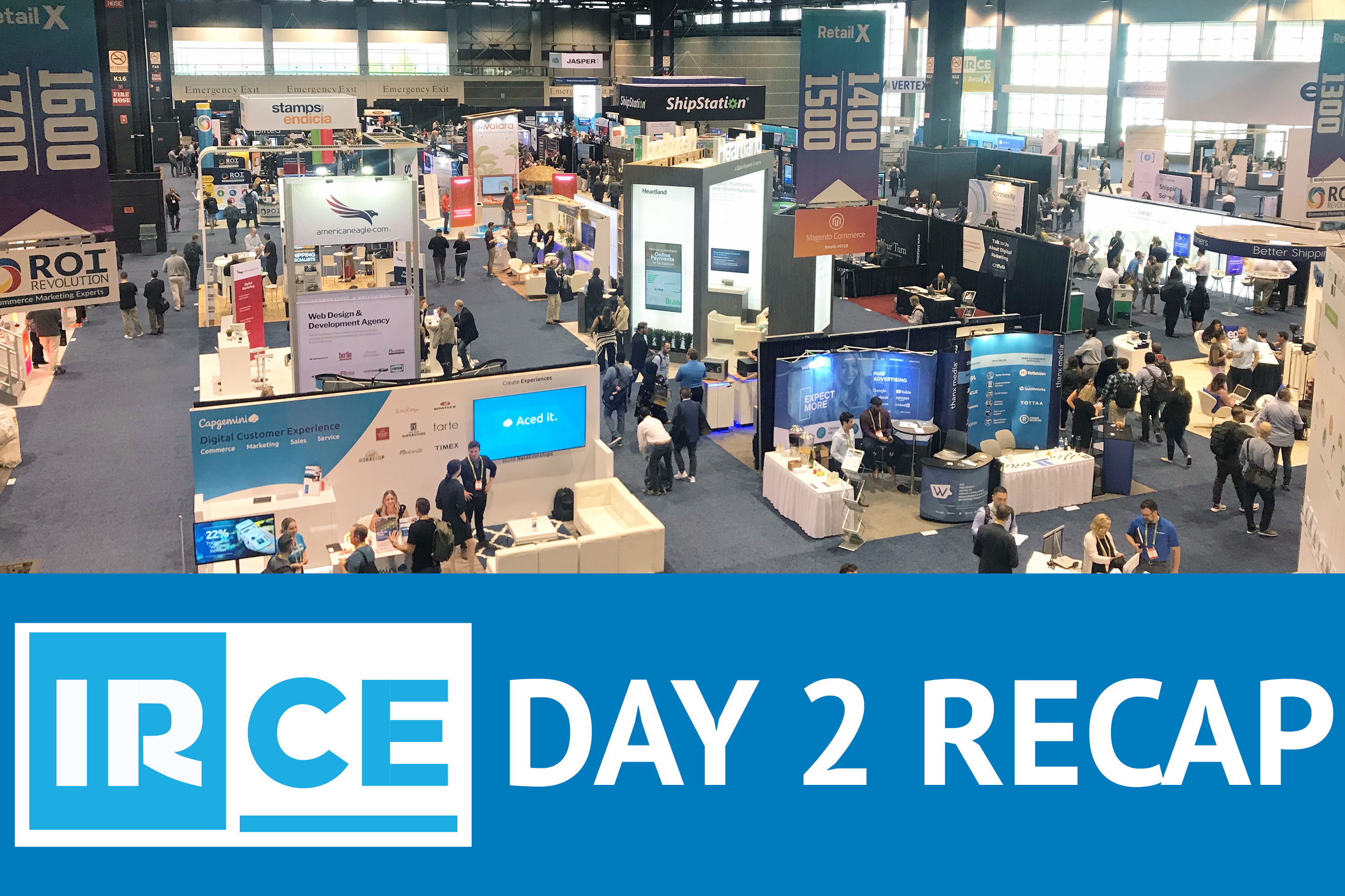 image from above IRCE 2019 Day 2