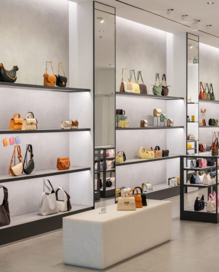 Luxury fashion store
