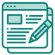 Content writing icon