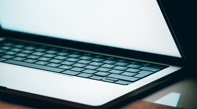 close up photo of laptop keyboard and screen
