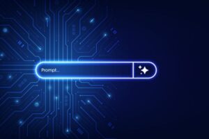 image of prompt input bar in an LLM interface