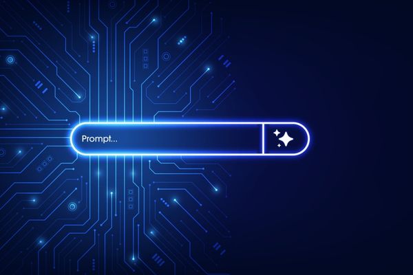 image of prompt input bar in an LLM interface