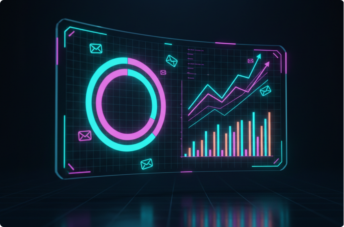 Neon reporting charts